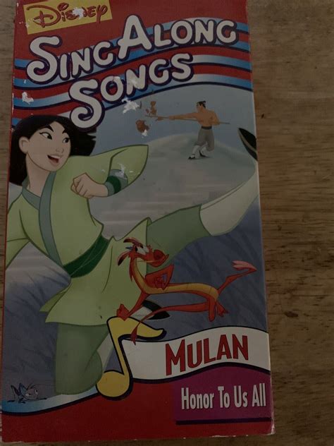 Disneys Sing Along Songs Mulan Honor To Grelly USA