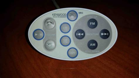 Kenwood Stereo Remote Replacement — Rinker Boat Company