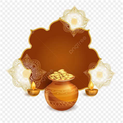 Diwali Happy Dhanteras Vector Png Images Happy Dhanteras Pattern