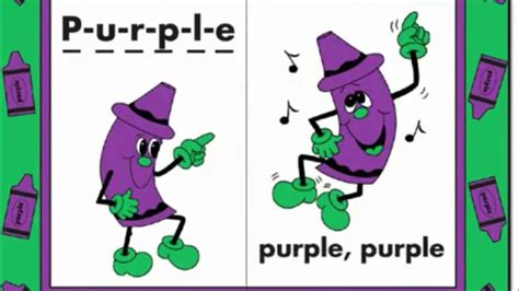 Purple Song | Color Songs for Kids - YouTube