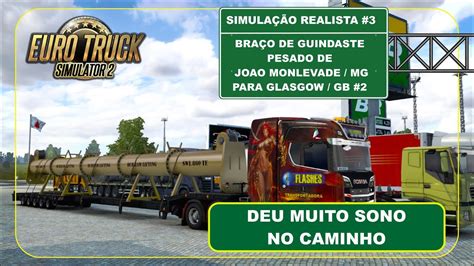 Euro Truck Simulator Simula O Realista Glasgow Parte Deu Sono