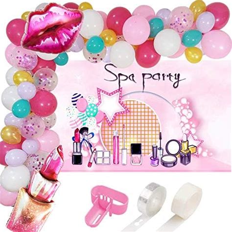 Spa Party Decorations Balloon Garland Arch Kit 91pcs Spa Party