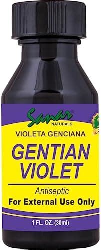 Amazon De La Cruz Gentian Violet Violeta De Genciana Tincture