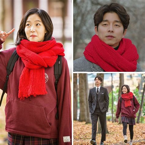 Inspired Scarf Guardian The K Drama Red Scarf Guardian The Lonely