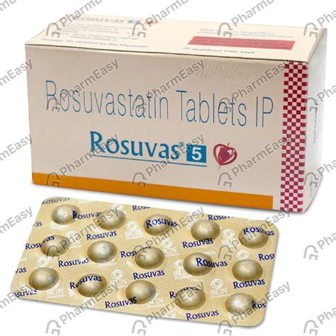 Rosuvas 5 MG Tablet 15 Uses Side Effects Price Dosage PharmEasy