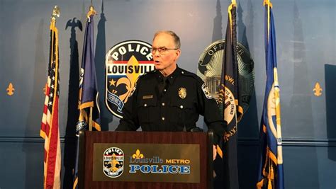 Louisville Metro Police Chief Of Police Responds To Officer Shooting