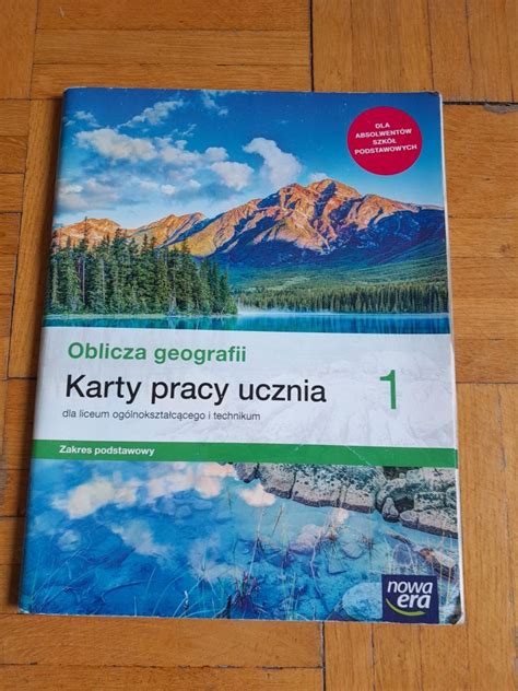 Oblicza Geografii Karty Pracy Ucznia Klasa Wroc Aw Fabryczna Olx Pl