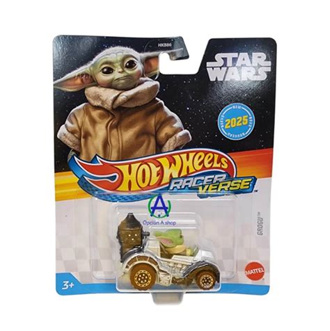 Grogu Hot Wheels Racer Verse Star Wars Baby Yoda Carrito