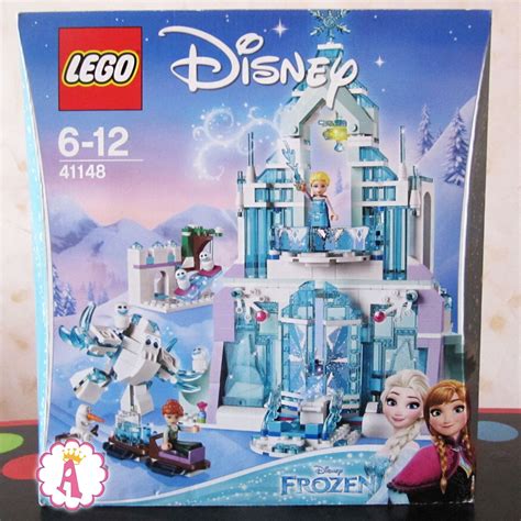 Конструктор LEGO Frozen волшебный ледяной замок Эльзы: распаковка игрушки