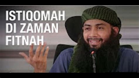 Istiqomah Di Zaman Fitnah Dr Syafiq Riza Basalamah Lc Ma Youtube