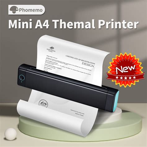 Phomemo M F A Portable Thermal Printer Supports X Shopee