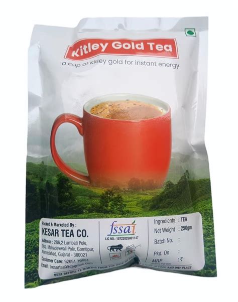 Natural Kitley Gold 250g Assam Ctc Tea Granules At Rs 50packet In Ahmedabad