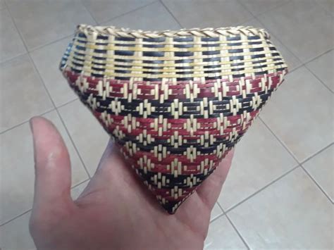 Chitimacha River Cane Basket By Neka Mire Cane Baskets Basket