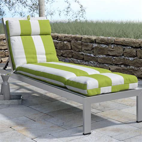 outdoor chaise lounge cushions