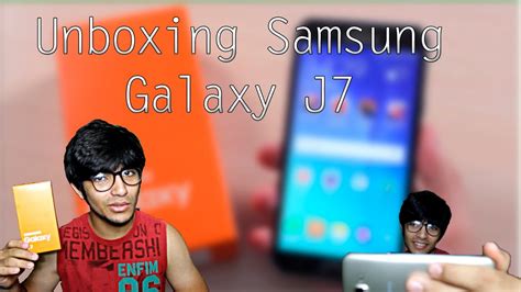 Unboxing E Primeiras Impressões Do Samsung Galaxy J7 Youtube