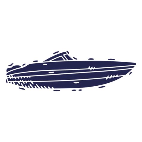 Schnellboot Ausgeschnittenes Detailliertes Profil Png Und Svg Design