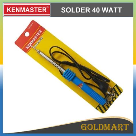 Jual Solder Listrik 40 Watt Kenmaster Solder Soldering Iron Jakarta