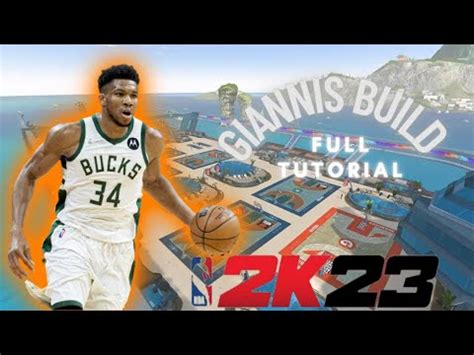 HOW TO MAKE GIANNIS ANTETOKOUNMPO BUILD IN 2K23 YouTube