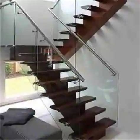 Toughened Stairs Ss Staircase Glass Railing For Residential At Rs