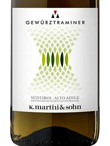 K Martini Sohn Gewürztraminer Vivino Australia