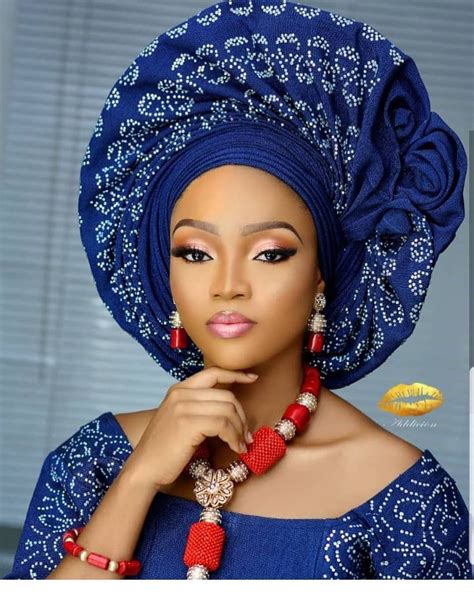 2019 Latest Asoebi Headwraps African Head Dress African Hair Wrap