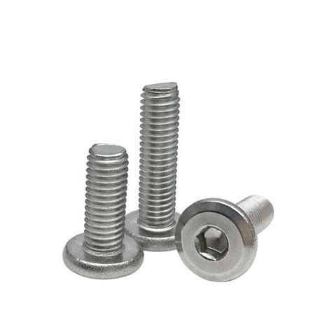 M6 M8 Stainless Hex Socket Flanged Button Head Allen Bolts Screws AU EBay