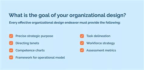 How to Use the 5 Principles of Organizational Design