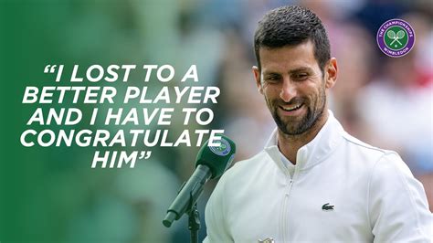 Novak Djokovic | Finalist Interview | Wimbledon 2023 - Win Big Sports