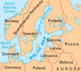 Baltic Sea Map - Free Printable Maps