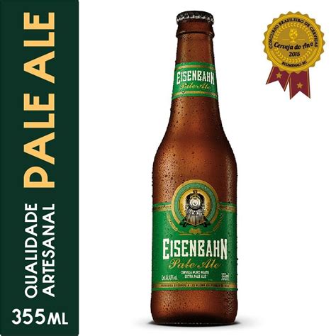 Cerveja Puro Malte Pale Ale Eisenbahn Long Neck 355ml MercadoLivre