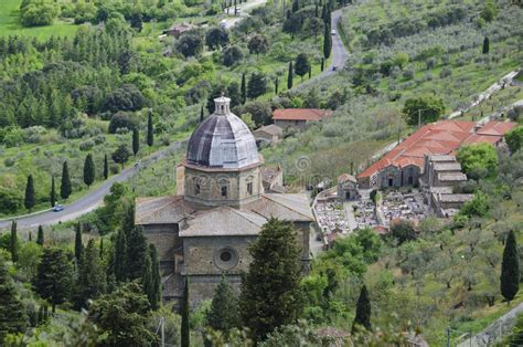 Iglesia De Calcinaio Del Al De Grazie Del Delle De Santa Maria Imagen