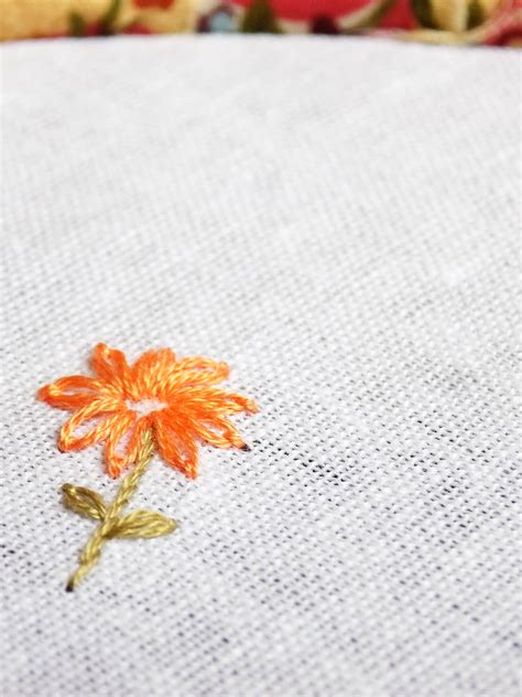 10 Basic Stitches For Hand Embroidery Stitch Floral