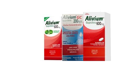 Ibuprofeno Alivium Gc Uso Sob Prescri O M Dica Youtube