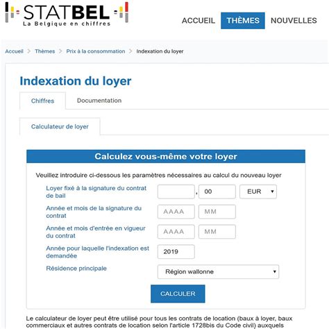 Mise à jour 119 imagen formule calcul indexation loyer fr