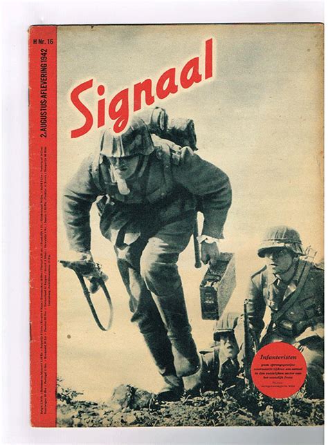 Signal German War Time Magazine No 16 August 1942 Ww2 Depot