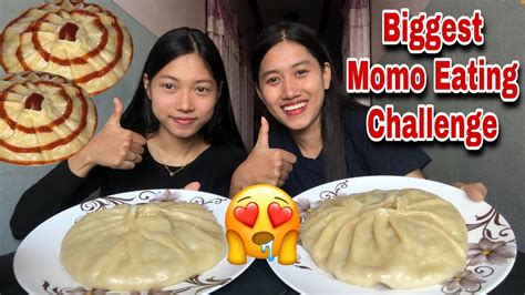 Biggest Momo Eating Challenge😮😮 Bahubali Momo ️ ️ Hilarious Bites🤣🤣