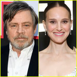 Mark Hamill Meets His Star Wars Mother Natalie Portman At Golden