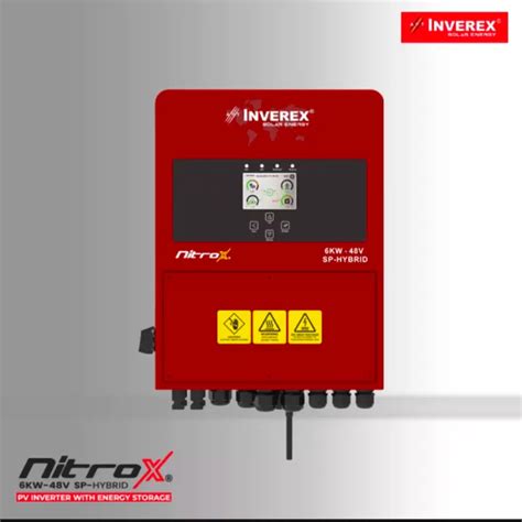 INVEREX Nitrox 6KW MPPT SOLAR INVERTER Premium Energy