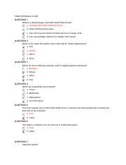 CYBR 420 Module 2 QUIZ Docx CYBR 420 Module 2 QUIZ QUESTION 1 What Is