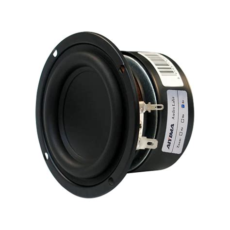 Haut Parleur Rond 8 Ohms Caisson De Basses Audio Portable 3 Pouces