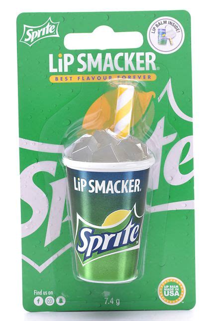 Бальзам для губ с ароматом Спрайт Lip Smacker скоро в продаже в