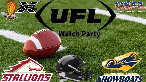 Birmingham Stallions Vs Memphis Showboats Live Reaction Watch Party