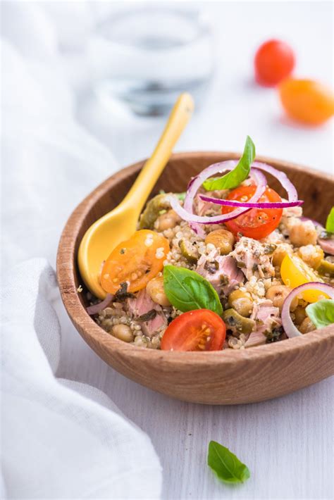 Recette Salade De Quinoa Au Thon Marie Claire