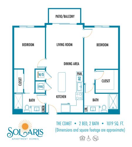 Floor Plans of Solaris Apartment Homes in Hallandale, FL