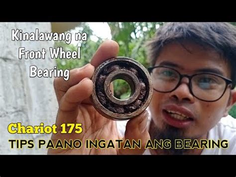 RUSI CHARIOT 175 TIPS PAANO MAG MAINTAIN NG FRONT WHEEL BEARING