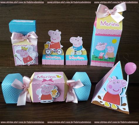 Kit Personalizado Peppa Pig Itens No Elo Vale Brindes C C