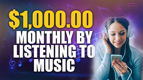 Make Money Listening To Music Monthly Just By Listening To Music