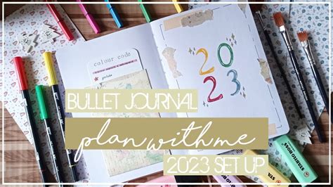 Bullet Journal 2023 Set Up Plan With Me Italiano YouTube