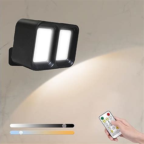 XRR LED Wall Sconce Wall Mounted Lamps With Rechargeable Battery