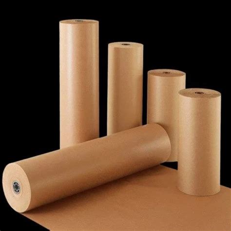 Brown Imported Kraft Paper Packaging Type Roll At Rs 78kg In New Delhi